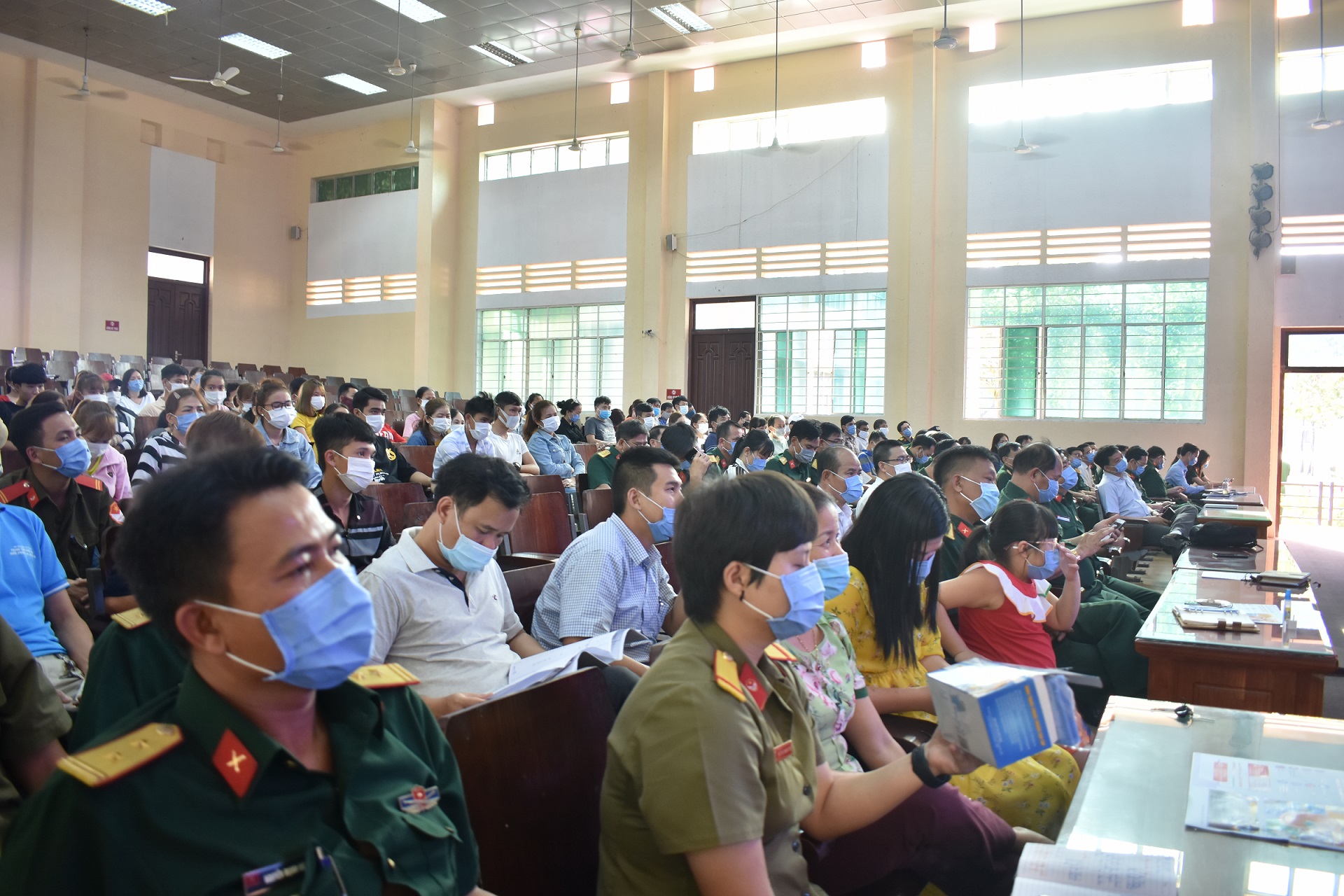 Trung Tâm Giáo Dục Quốc Phòng Và An Ninh ĐHQG TP.HCM Triển Khai Các Hoạt Động Phòng Chống Dịch Bệnh Virus Corona (Ncov)